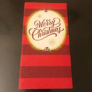 Merry Christmas greeting card